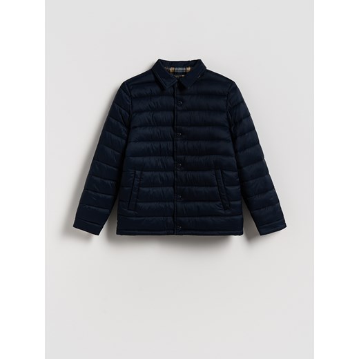 Reserved - Dwustronna kurtka - granatowy ze sklepu Reserved w kategorii Kurtki chłopięce - zdjęcie 186678629