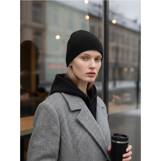Sinsay - Czapka beanie - czarny ze sklepu Sinsay w kategorii Czapki zimowe damskie - zdjęcie 186679569