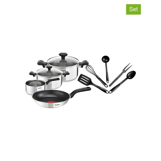 Tefal 11-częściowy zestaw &apos;&quot;Comfort Max&quot; ze sklepu Limango Polska w kategorii Garnki - zdjęcie 186679856