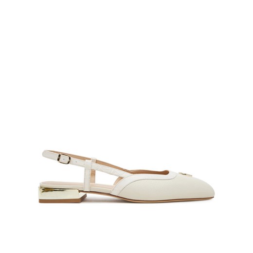 Baleriny Aigner Fashion Saskia 18A 1251090 Biały ze sklepu eobuwie.pl w kategorii Balerinki - zdjęcie 186679905