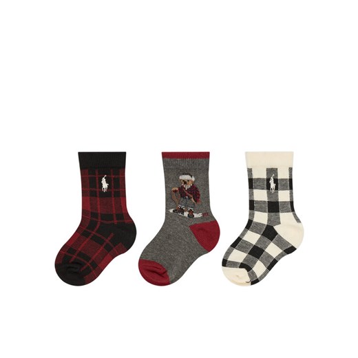 Polo Ralph Lauren Skarpety długie 441P03158001 Kolorowy ze sklepu MODIVO w kategorii Skarpetki dziecięce - zdjęcie 186680056