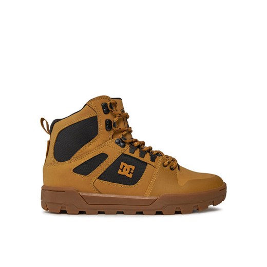 DC Shoes Sneakersy Pure Ht Wr ADYB100018 Brązowy ze sklepu MODIVO w kategorii Buty zimowe męskie - zdjęcie 186680109