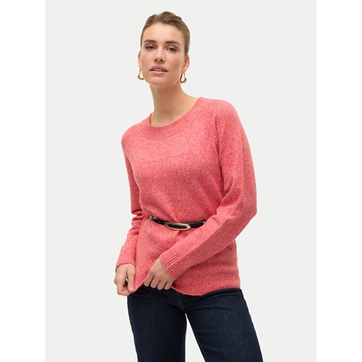 Vero Moda Sweter Doffy 10201022 Różowy Regular Fit ze sklepu MODIVO w kategorii Swetry damskie - zdjęcie 186680205