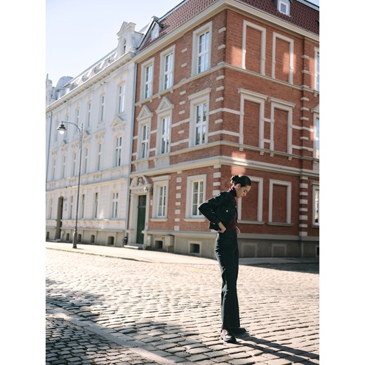 Reserved - Kurtka z dekoracyjnymi guzikami - szary ze sklepu Reserved w kategorii Kurtki damskie - zdjęcie 186681805