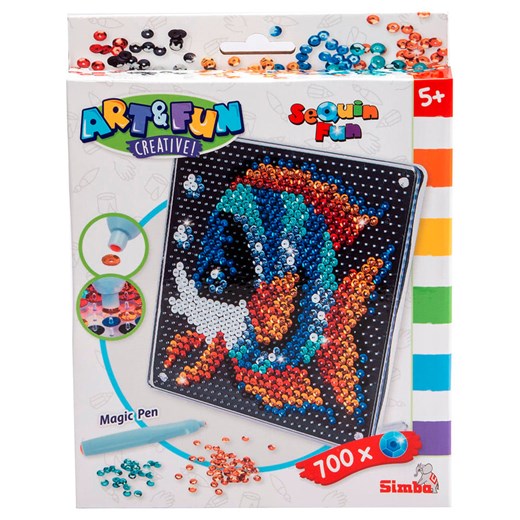 Simba Zestaw kreatywny &quot;Sequin Fish&quot; - 5+ ze sklepu Limango Polska w kategorii Zabawki - zdjęcie 186682135
