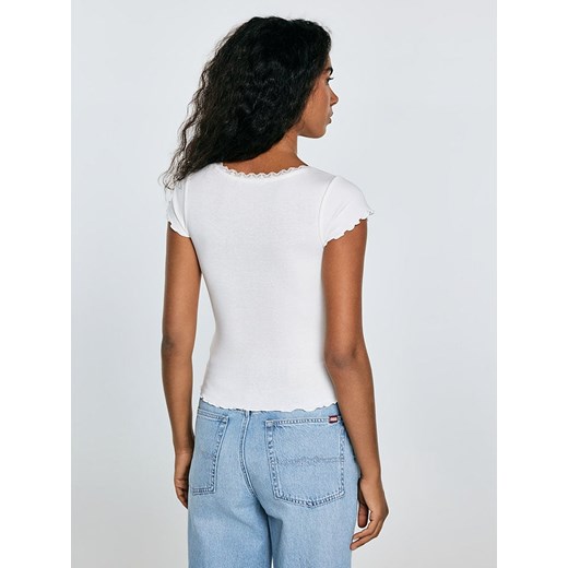 BIG STAR Koszulka &quot;Madlena&quot; w kolorze białym M Limango Polska okazja