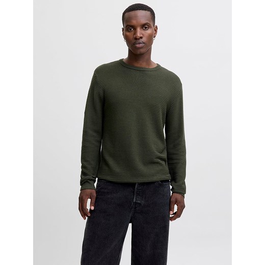 Jack &amp; Jones Sweter w kolorze khaki Jack & Jones L wyprzedaż Limango Polska