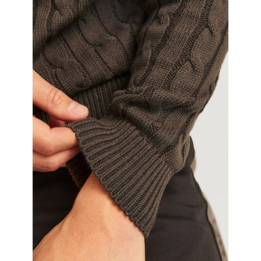 Jack &amp; Jones Sweter w kolorze khaki Jack & Jones XL okazyjna cena Limango Polska