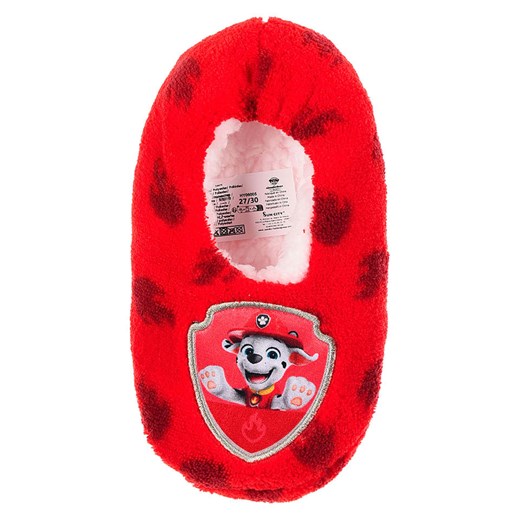 Disney Paw Patrol Kapcie &quot;Psi Patrol&quot; w kolorze czerwonym ze sklepu Limango Polska w kategorii Kapcie dziecięce - zdjęcie 186682895