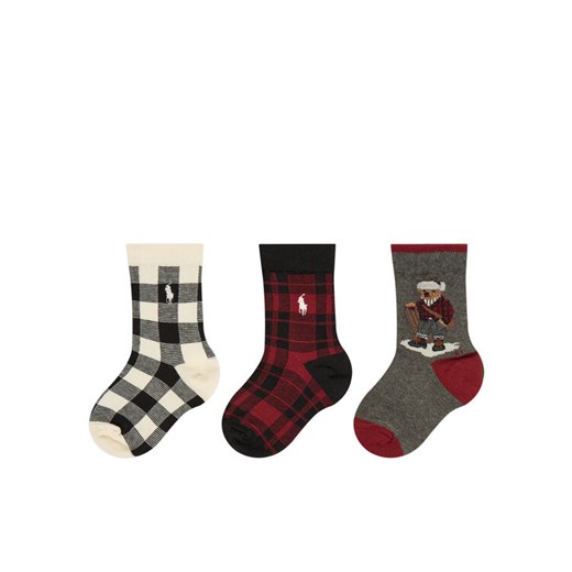 Skarpety długie Polo Ralph Lauren 442P03158001 Kolorowy ze sklepu eobuwie.pl w kategorii Skarpetki dziecięce - zdjęcie 186685005