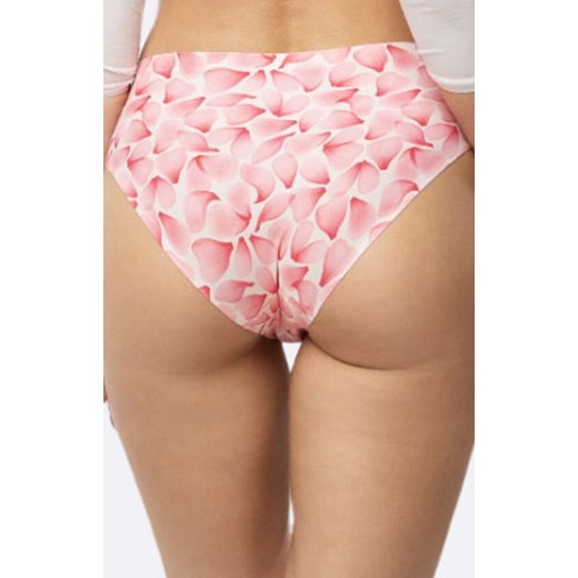 Julimex figi damskie Rose Flakes Simple Classic, Kolor różowy-wzór, Rozmiar L, Julimex ze sklepu Primodo w kategorii Majtki damskie - zdjęcie 186685985