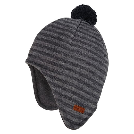 MaxiMo Czapka w kolorze czarno-szarym ze sklepu Limango Polska w kategorii Czapki dziecięce - zdjęcie 186686339
