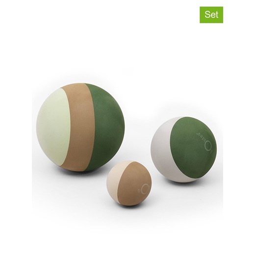 bObles Piłki (3 szt.) w kolorze zielono-beżowym - 0+ ze sklepu Limango Polska w kategorii Zabawki - zdjęcie 186686518