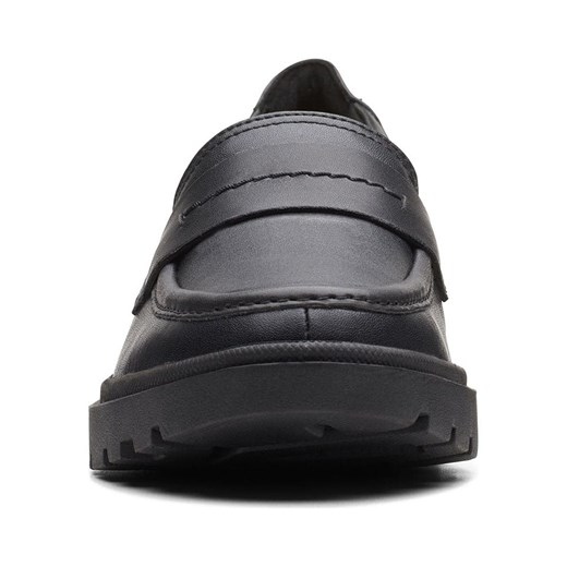 Clarks Skórzane mokasyny "Calla Ease" w kolorze czarnym Clarks 39,5 Limango Polska promocyjna cena