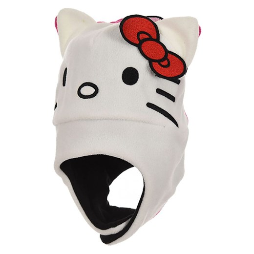 Hello Kitty Czapka &quot;Hello Kitty&quot; w kolorze białym ze sklepu Limango Polska w kategorii Czapki dziecięce - zdjęcie 186686745