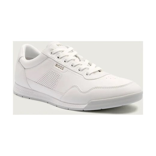 BOSS BLACK Skórzane sneakersy Nitan_ltpf ze sklepu Gomez Fashion Store w kategorii Buty sportowe męskie - zdjęcie 186687077