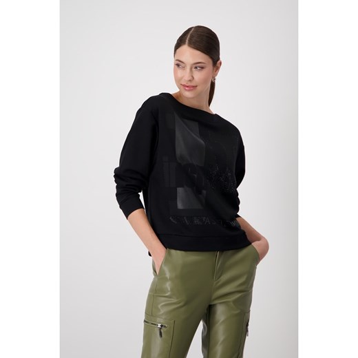 monari Bluza w kolorze czarnym Monari 36 wyprzedaż Limango Polska