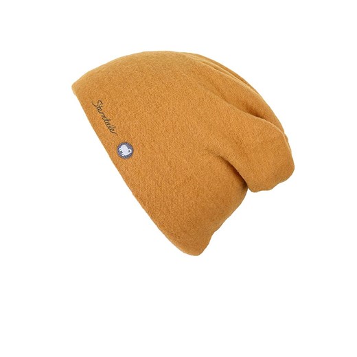 Sterntaler Wełniana czapka beanie w kolorze jasnobrązowym Sterntaler 55 cm okazyjna cena Limango Polska
