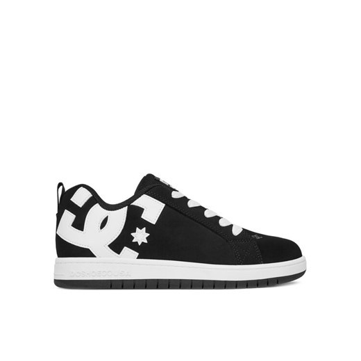 Sneakersy DC Shoes COURT GRAFFIK ADBS100207-BKW Czarny ze sklepu eobuwie.pl w kategorii Buty sportowe dziecięce - zdjęcie 186688605