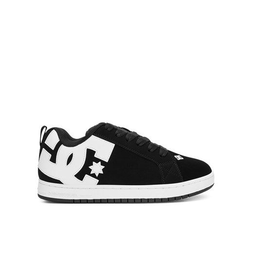 Sneakersy DC Shoes COURT GRAFFIK 300529-001 Czarny ze sklepu eobuwie.pl w kategorii Buty sportowe męskie - zdjęcie 186688698