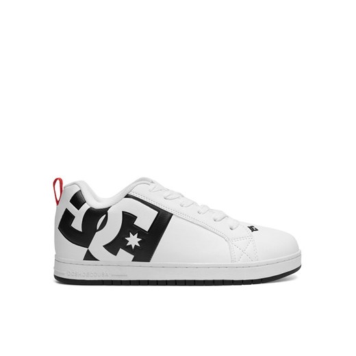 Sneakersy DC Shoes COURT GRAFFIK SQ ADYS100442-WLK Biały ze sklepu eobuwie.pl w kategorii Buty sportowe męskie - zdjęcie 186688709
