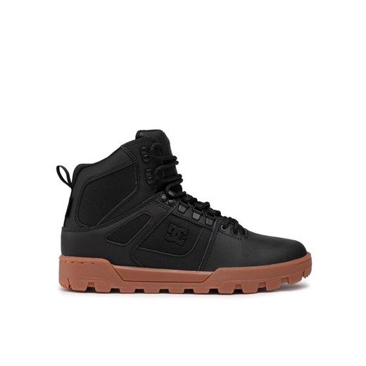 Kozaki DC Shoes Pure high-top Wr Boot ADYB100018 Czarny ze sklepu eobuwie.pl w kategorii Buty zimowe męskie - zdjęcie 186688749