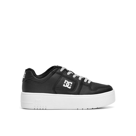 DC Shoes Sneakersy MANTECA 4 PLATFORM ADJS100156-BKW Czarny ze sklepu MODIVO w kategorii Buty sportowe damskie - zdjęcie 186690789