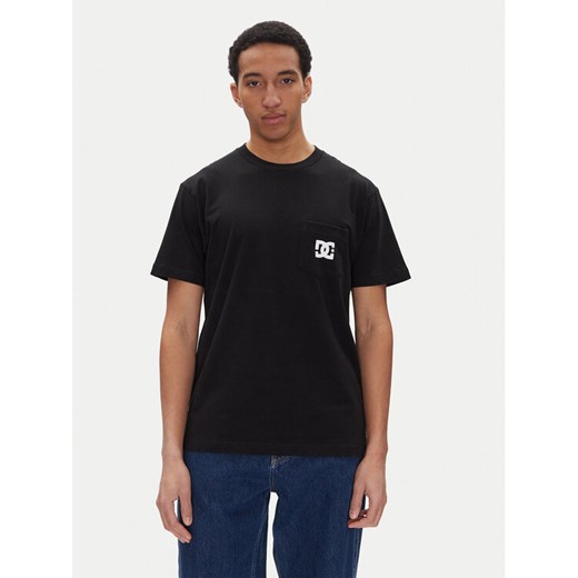 DC Shoes T-Shirt ADYZT05377 Czarny Heritage Fit ze sklepu MODIVO w kategorii T-shirty męskie - zdjęcie 186690805