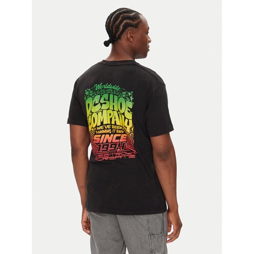 DC Shoes T-Shirt ADYZT05450 Czarny Heritage Fit ze sklepu MODIVO w kategorii T-shirty męskie - zdjęcie 186690808