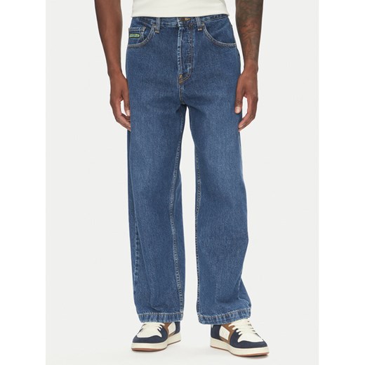 DC Shoes Jeansy Worker Baggy ADYDP03093 Niebieski Baggy Fit ze sklepu MODIVO w kategorii Jeansy męskie - zdjęcie 186690837