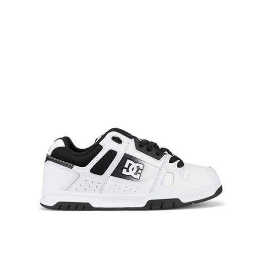 DC Shoes Sneakersy STAG DC01813062 Biały ze sklepu MODIVO w kategorii Buty sportowe męskie - zdjęcie 186690867