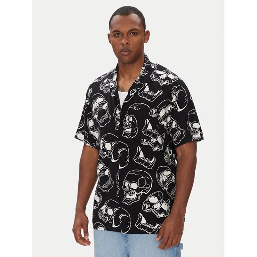 DC Shoes Koszula ADYWT03115 Czarny Regular Fit ze sklepu MODIVO w kategorii Koszule męskie - zdjęcie 186690975
