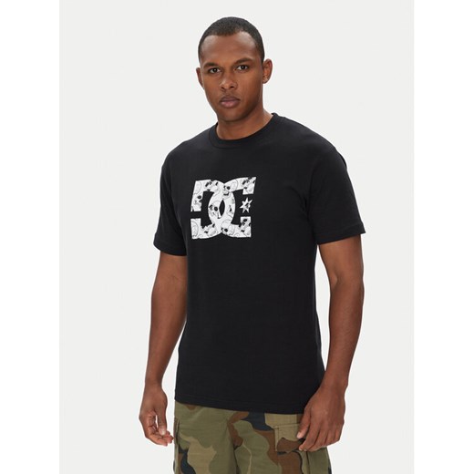 DC Shoes T-Shirt ADYZT05461 KVJ0 Czarny Regular Fit ze sklepu MODIVO w kategorii T-shirty męskie - zdjęcie 186691046