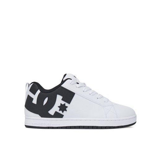 DC Shoes Sneakersy COURT GRAFFIK 300529-WLK Biały ze sklepu MODIVO w kategorii Buty sportowe męskie - zdjęcie 186691179