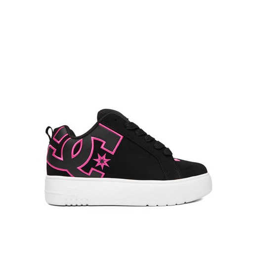 DC Shoes Sneakersy CEO-COURT GRAFFIK PLATFORM DC02422001 Czarny ze sklepu MODIVO w kategorii Buty sportowe damskie - zdjęcie 186691197