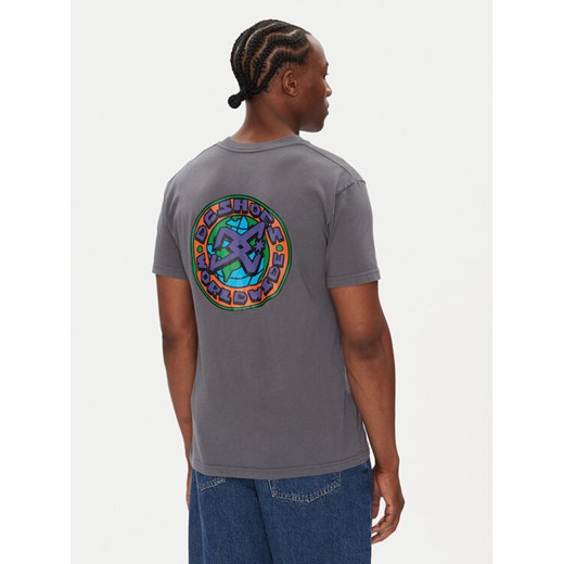 DC Shoes T-Shirt ADYZT05458 Szary Heritage Fit ze sklepu MODIVO w kategorii T-shirty męskie - zdjęcie 186691207