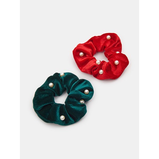 Sinsay - Gumki do włosów 2 pack - wielobarwny Sinsay One Size Sinsay