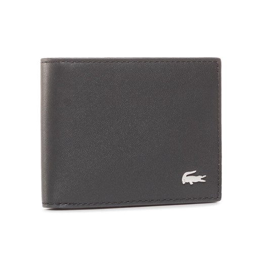 Lacoste Portfel S Slim Billfold Id Slot NH1407FG Czarny ze sklepu MODIVO w kategorii Portfele męskie - zdjęcie 186696286