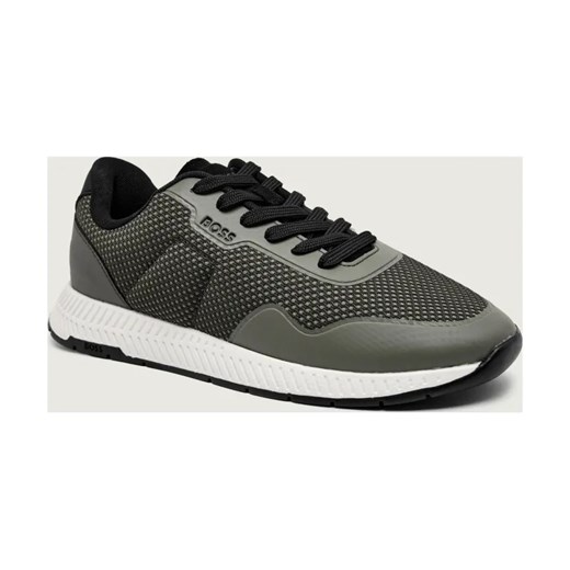 BOSS BLACK Sneakersy Titanium_Runn_meth ze sklepu Gomez Fashion Store w kategorii Buty sportowe męskie - zdjęcie 186697146