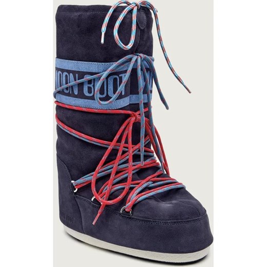 Moon Boot Śniegowce ICON | zamsz ze sklepu Gomez Fashion Store w kategorii Śniegowce damskie - zdjęcie 186697189