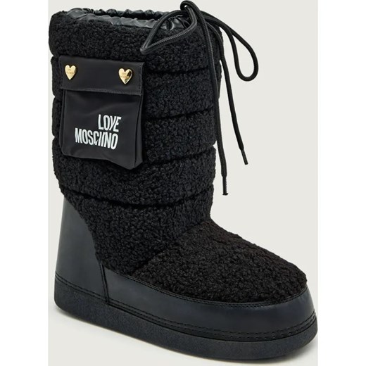 Love Moschino Śniegowce | shearling ze sklepu Gomez Fashion Store w kategorii Śniegowce damskie - zdjęcie 186697199