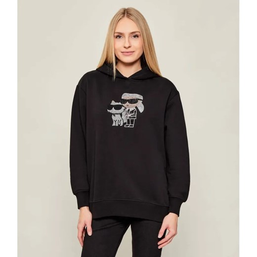 Karl Lagerfeld Bluza ikon rs duo | Loose fit ze sklepu Gomez Fashion Store w kategorii Bluzy damskie - zdjęcie 186697226