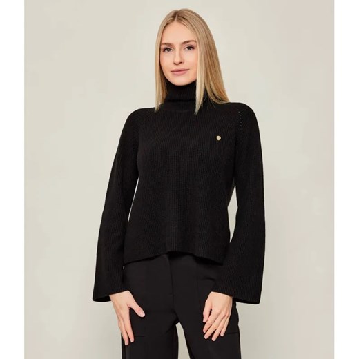 Aeronautica Militare Golf | Loose fit | z dodatkiem wełny i kaszmiru ze sklepu Gomez Fashion Store w kategorii Swetry damskie - zdjęcie 186697235