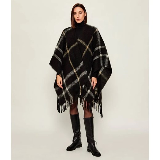 Woolrich Wełniane ponczo | Oversize fit ze sklepu Gomez Fashion Store w kategorii Poncza - zdjęcie 186697258
