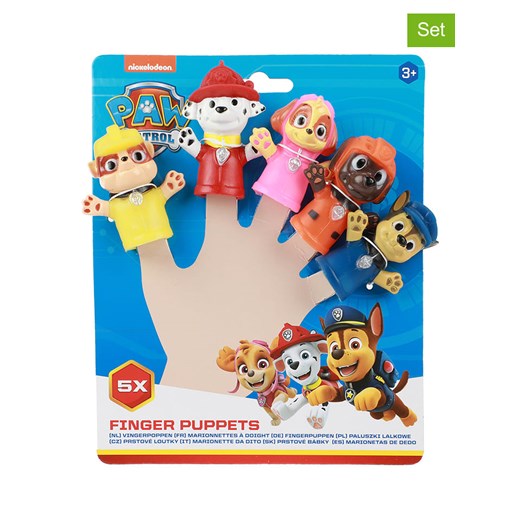 Paw Patrol Pacynki (5 szt.) &quot;Psi Patrol&quot; - 3+ ze sklepu Limango Polska w kategorii Zabawki - zdjęcie 186697976