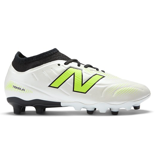 Korki dziecięce New Balance TEKELA TEAM LOW JNR FG V5 SJT3FSP5 - białe ze sklepu New Balance Poland w kategorii Buty sportowe dziecięce - zdjęcie 186699049