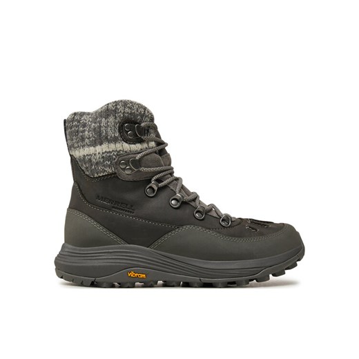 Śniegowce Merrell Siren 4 Thermo Mid Zip Wp J038208 Szary ze sklepu eobuwie.pl w kategorii Buty trekkingowe damskie - zdjęcie 186699476