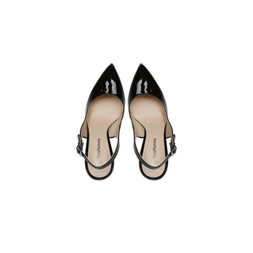 Sandały Solo Femme 34209-A8-B48/C26-05-00 Czarny 40 eobuwie.pl