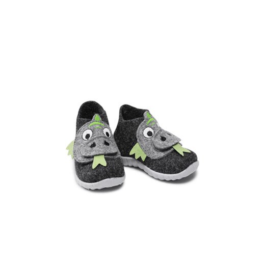 Kapcie Superfit 1-800295-0000 M Czarny Superfit 26 eobuwie.pl