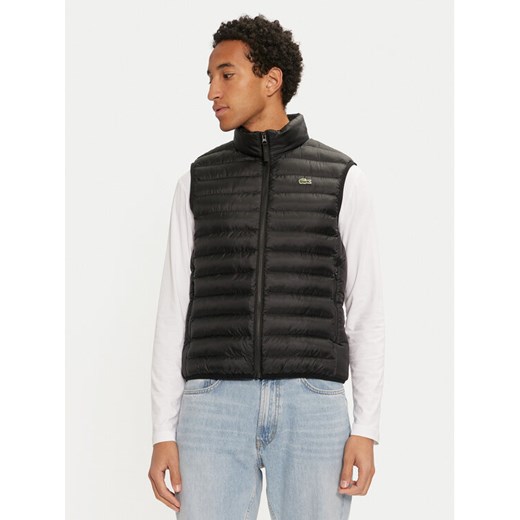 Lacoste Kamizelka BH2886 Czarny Regular Fit ze sklepu MODIVO w kategorii Kamizelki męskie - zdjęcie 186700189